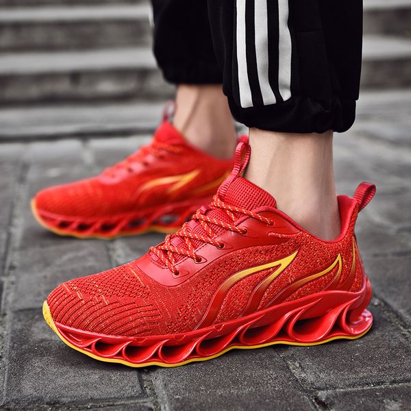 

breathable men's sneakers comfortable summer fashion sport shoes men running flame blade shoes chaussure homme calzado hombre