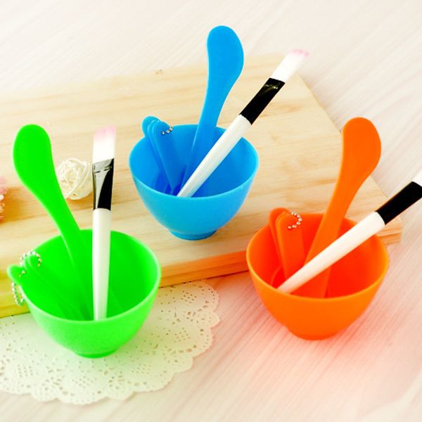 

diy beauty mask bowl маска set макияж вчетвером набор инструментов