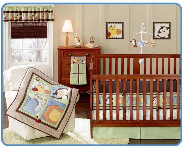 Wholesale Baby Crib Bed Cotton Baby Bed Linens For Infant Baby Boy