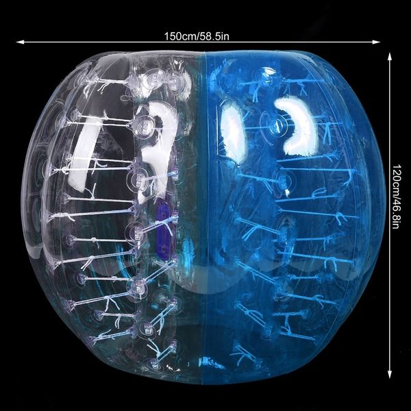 

kinetic antistress toroflux 1.0mm tpu inflatable zorb ball 1.2/1.5m bubble soccer ball air bumper ball bubble football toys