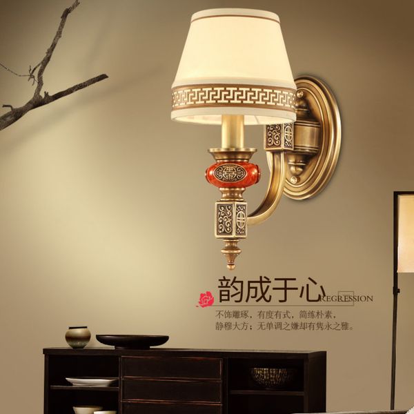 

wall lamp copy annatto modern european style living room tv of corridor bedroom the head a bed t4463 brass