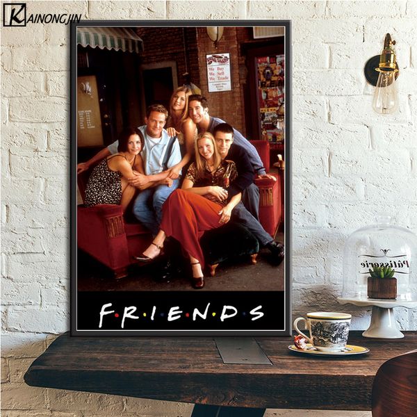 2020 Poster Friends Tv Show Quote Posters And Prints Canvas
