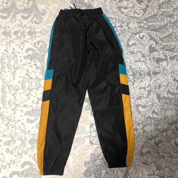 

новые мужские брюки с логотипом сплошной цвет брюки для мужчин азиатский плюс размер m-4xl мужские брюки lont zmy7031, Black