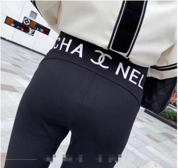 

19 women pant printing women port jogger pant long ela tic wai t trou er pantalone l0202, Black;white