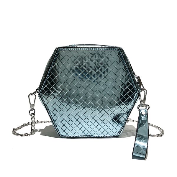 

голограмма лазерной коммуникатор цепи сумки женщина кисточка плечо crossbody сумка тенденция мода дикая пакет малая площадь sac