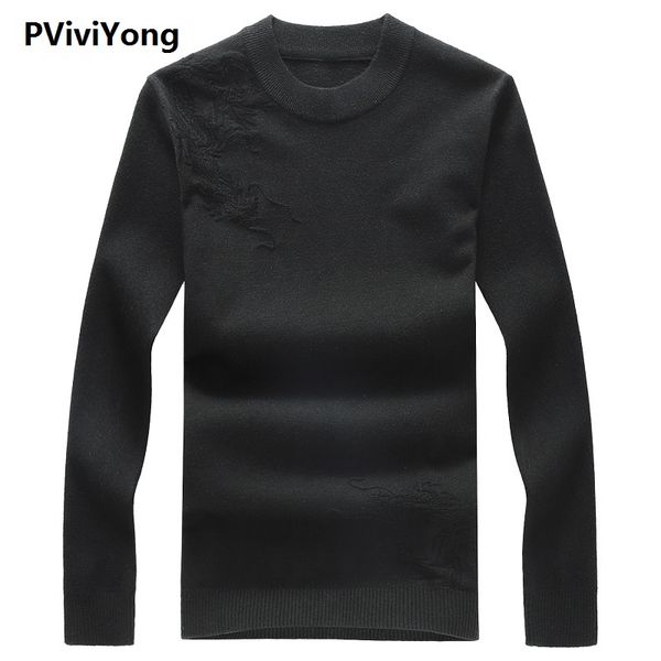 

pviviyong 2019 new arrival autumn sweater men,men's casual pullovers 1988, White;black