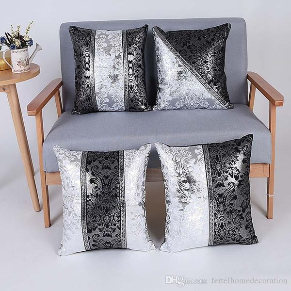 

new arrival simple style pillowcase chicken leg flower active printing decorative pilowcase cotton canvas pillowcase for sofa cushion cover