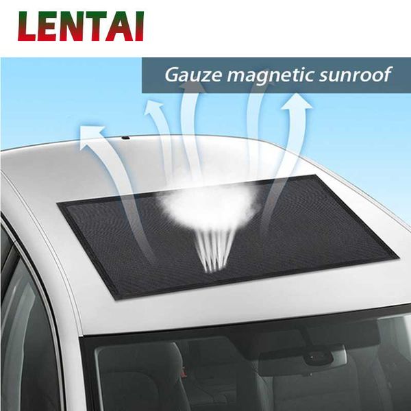 

lentai 1pc car sunroof cover sun visor mesh mosquito dust protection for seat leon ibiza rapid fabia octavia a3