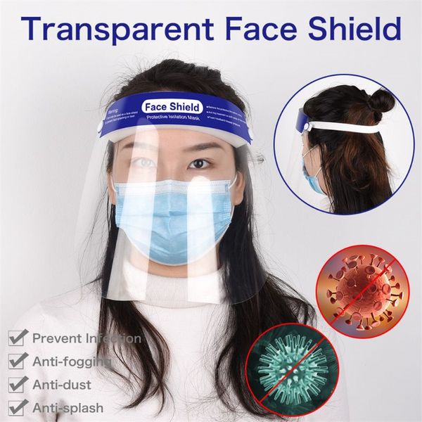 

Полный лицевой щиток изоляция защитная маска анти-туман стоматологический полный регулируемый A-PET козырьки пленка анти-слюна защитная пленка сменная