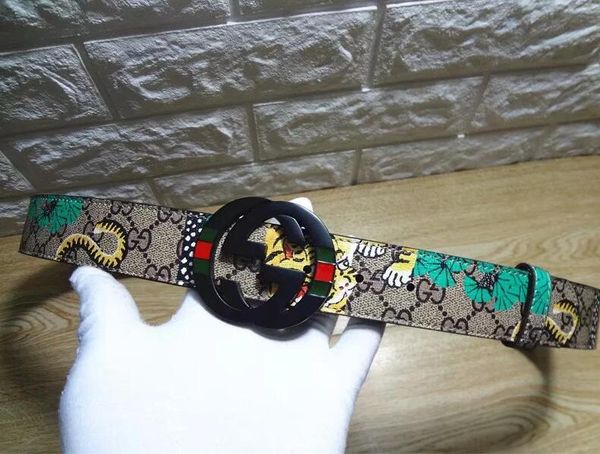 

2020 men women belt womens genuine leather black and white color designer cowhide belt for mens belt 033, Black;brown