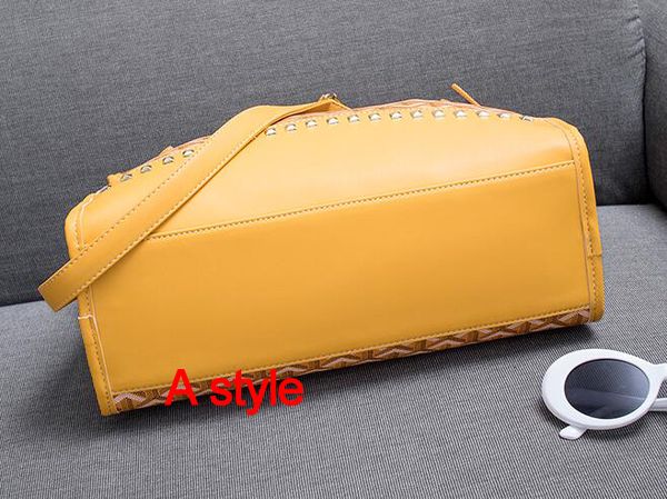 

est brand women's fashion handbags shopping bags designer geometric pattern studded motorcycle bags large capacity daughter bags work