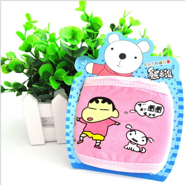 

2016 dhl new cartoon films face mask for kids tapabocas para ninos cubreboca cotton ice silk summer cartoon childrens face kxn, Black