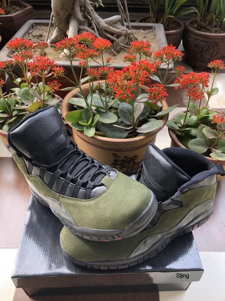 

2019 новое прибытие 10 woodland camo мужчины баскетбол обувь средний olive black dark army men шлак конструктор спорт кроссовки trainer с ко