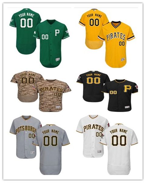 

custom any name number baseball jerseys pittsburghpirates pittsburgh men women youth red white high-quality jersey, Blue;black