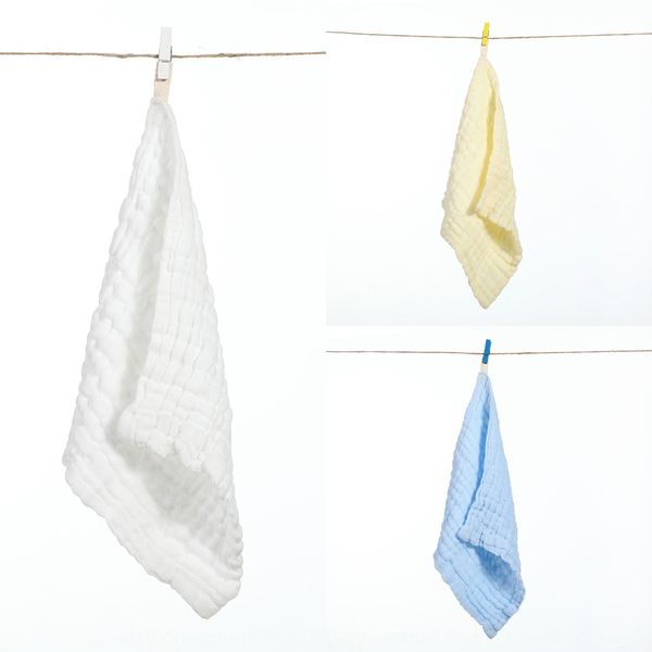 

six-layer cotton gauze small square washable cotton bubble gauze saliva baby mouth wipe bib face face towel towel