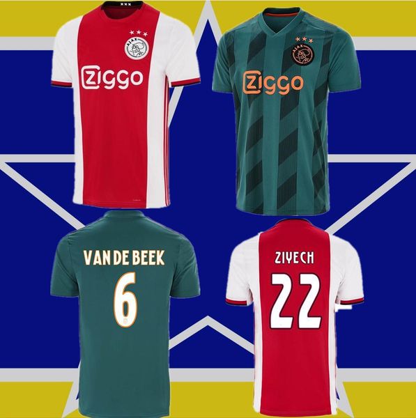 Compre NUEVA Camiseta De Fútbol Del Ajax 2020 TADIC ZIYECH DE JONG DOLBERG HUNTELAAR SCHONE VAN DE BEEK HOMBRES NIÑOS 2019 Campeones Camiseta De Equipo De Fútbol A $14.22 Del Gyg88 | DHgate.Com