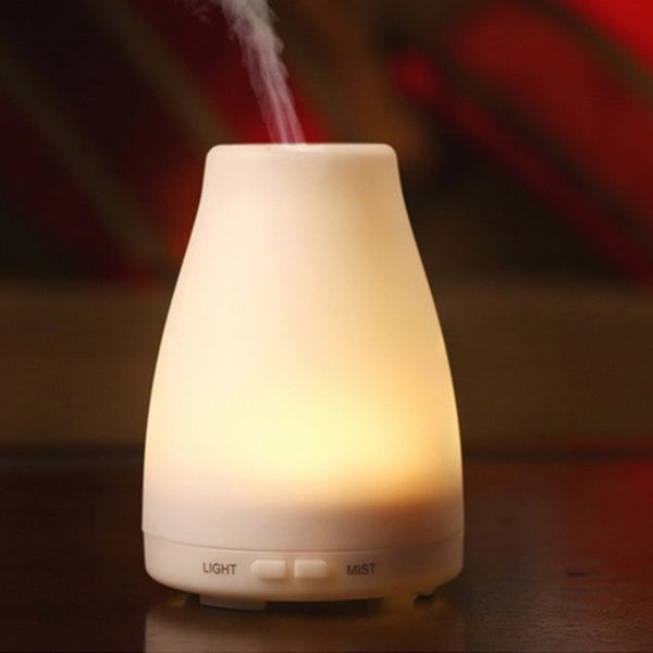 

100ml essential oil diffuser ultrasonic diffusers with multicolor light for home car with us-plug air fresher