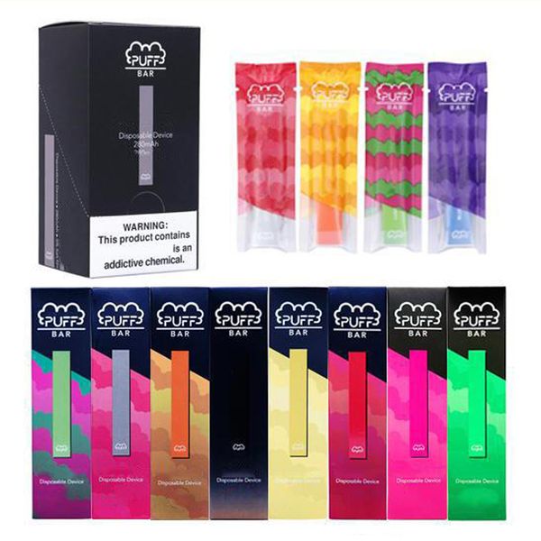 

Слоеное Bar Одноразовые устройства опорожнить Pod Starter Kit 280mAh Батарея Vape Pen против эон шикарно vgod Стиг MR тумана одноразовая
