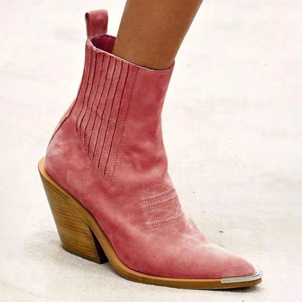 

high heel boots shoes booties ladies winter women bootee woman 2019 lace up luxury designer heels autumn rubber pointy fashion, Black