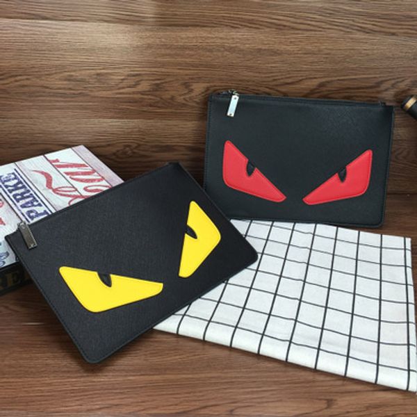 

2020 spring new fashion personality hand bag little monster men and women envelope bag men's bags