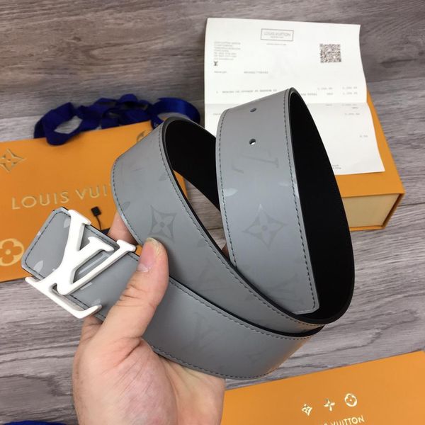 

fashion new men's belt leather men's belt with box size 4.0 cm, Black;brown