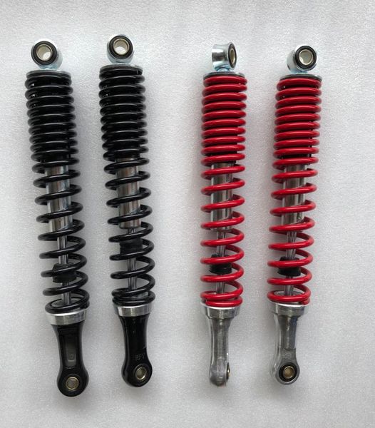 

1pair 340mm motorcycle absorber suspension fit for wave red black