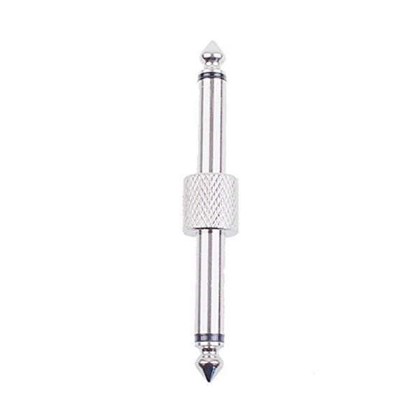 

6.35 guitar effects pedal connector plug 1/4 inch coulper interface cable adaptor electric pedalboard pedal board accessories