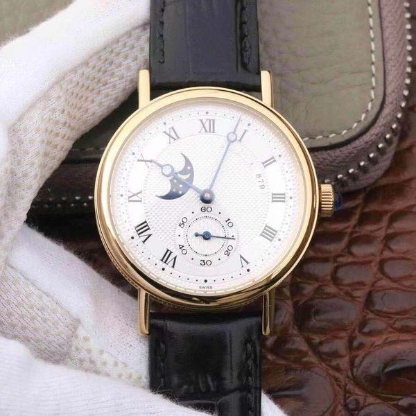 

gxg 4396 watch six position is the second hand waterproof watch designer watches luxury mens watches orologio di lusso, Slivery;brown