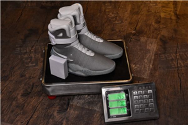 

2019 new mag limited edition return to the future warrior shoes led luminous luminous men's shoes, Black