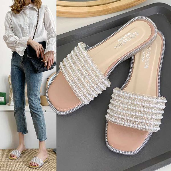 

shoes women slippers flat slides pantofle fashion soft summer 2020 pu casual fabric rome basic rubber leisure shoes, Black