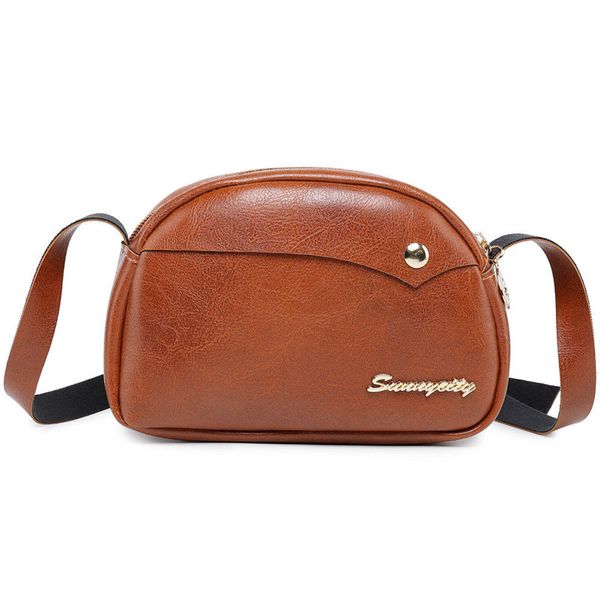 

2019 fashion women bag pu leather messenger shoulder crossbody bags small retro bag purse handbag pretty high quality