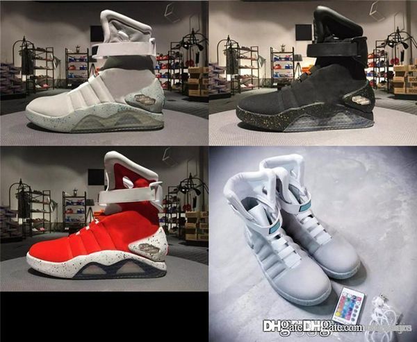 

air mag back to the future marty mcfly sneakers led shoes