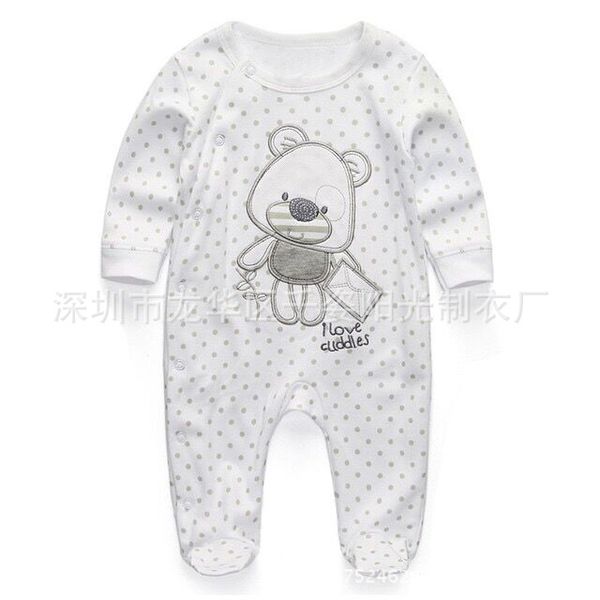 

baby clothing 2019 new newborn jumpsuits baby boy girl romper clothes long sleeve infant product, Blue