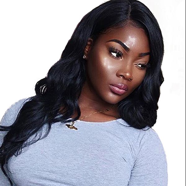 

внешнеторговые горячей продажи набор африканских черные дамы шиньон большую волну в челка длинные вьющиеся волосы высокая температура шелка, Black