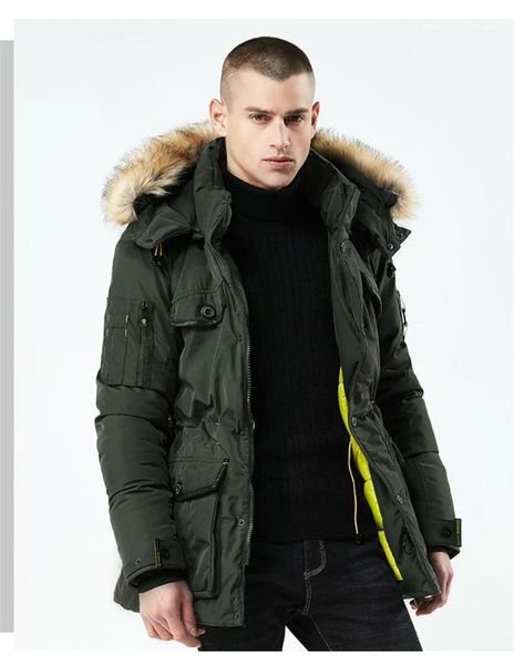 

man cotton padded jacket detachable hat zipper winter coats with pocket homme jacket fashion keep warm, Black;brown