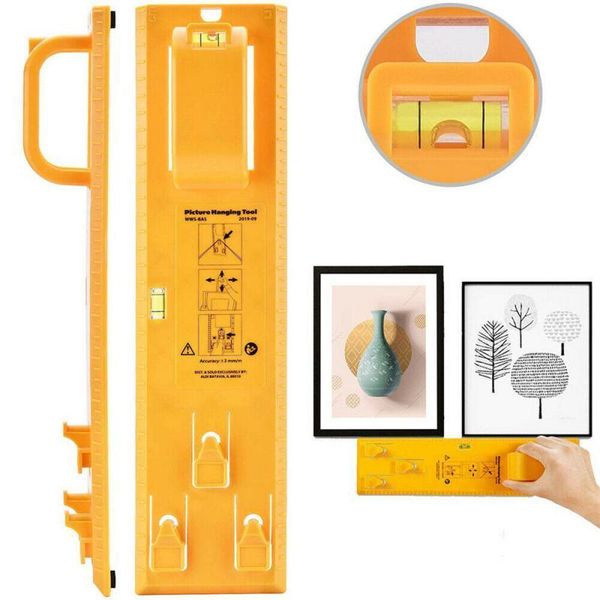 

new multi-functional easy wall hanging diy levels ruler p frame level ruler picture frame hanger hooks p tools