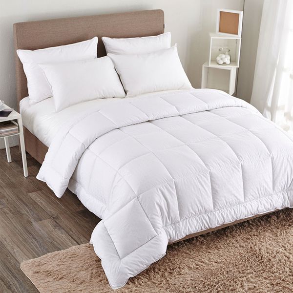 

polyester t700 winter comforter dust mite resistant hypoallergenic king full twin quilted white home l comforter