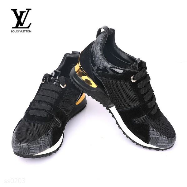 

2020 trend spring european and american sports shoes women's comfortable flat running shoes color matching factory direct sales, Black