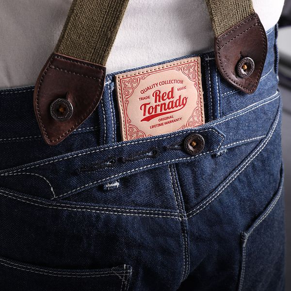 

gs-0001 read description 14 oz raw indigo selvage denim pants sanforised thick raw denim jean, Blue