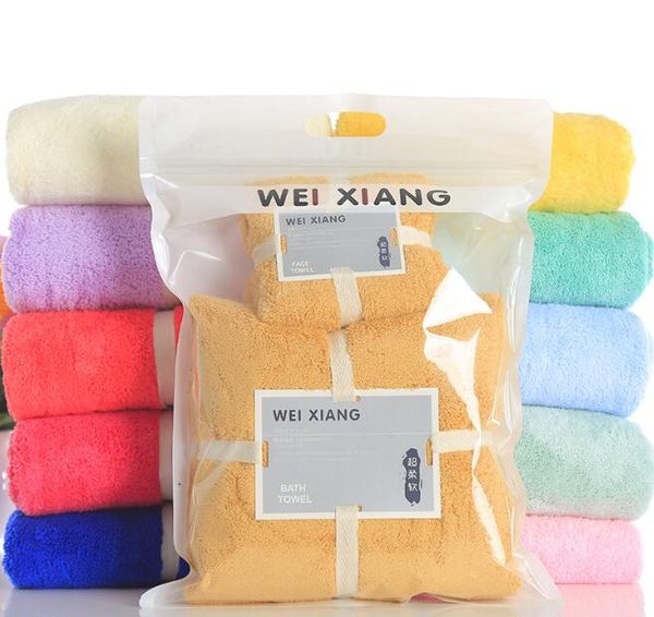 

soft towels set bath towel face hair hand towel solid color bathroom egyptian cotton bath towels set