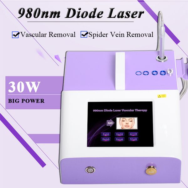 

new 980nm laser diode vascular spider veins vascular removal spider veins laser treatment 980nm laser red blood remover machine