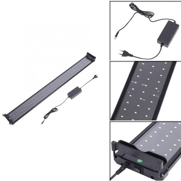 

aquarium light fish tank 96cm submersible 144 led light lamp waterproof underwater led lights with extendable bracket other aquarium & fish