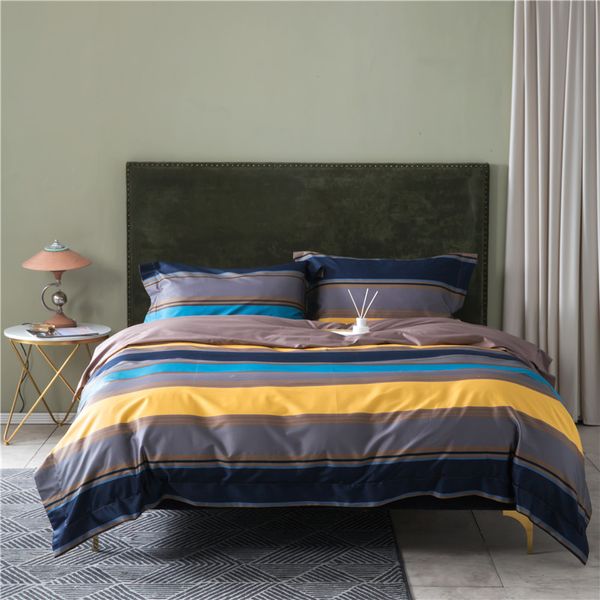 Duvet Covers Bedding Sets Striped, Luxury Bedding Super King Size