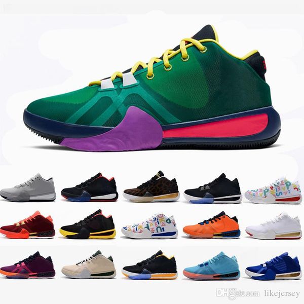 

new freak 1 zoom giannis antetokounmpo what the soul glo coming to america basketball shoes ga 1s signature mens trainers sport sneakers