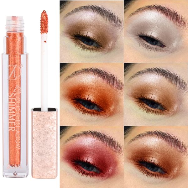 

liquid eye shadow waterproof antifouling natural makeup long-lasting shiny luminous eye shadow