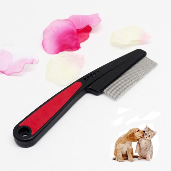

pet dog cat hair fur shedding trimmer grooming rake comb tool creative pet single row needle comb dropshipping 5