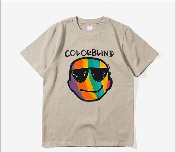 

justin bieber new color blind t-shirt men women casual justin bieber color blind t-shirt gunn, White;black