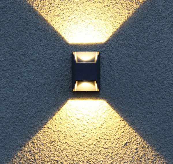2020 Modern Outdoor Light Led Waterproof Wall Lamp Patio Ip65 Outdoor Light Led Waterproof Wall Lamp
