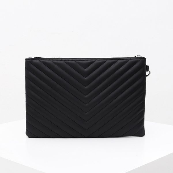 

classic v shape womens bag handbags purse real leather clutch bags celebrities evening bag ladies leisure and fashion joker wallet