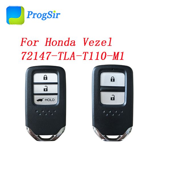 

2button 3 button 433mhz keyless go remote control for vezel with id47 chip 72147-tla-t110-m1